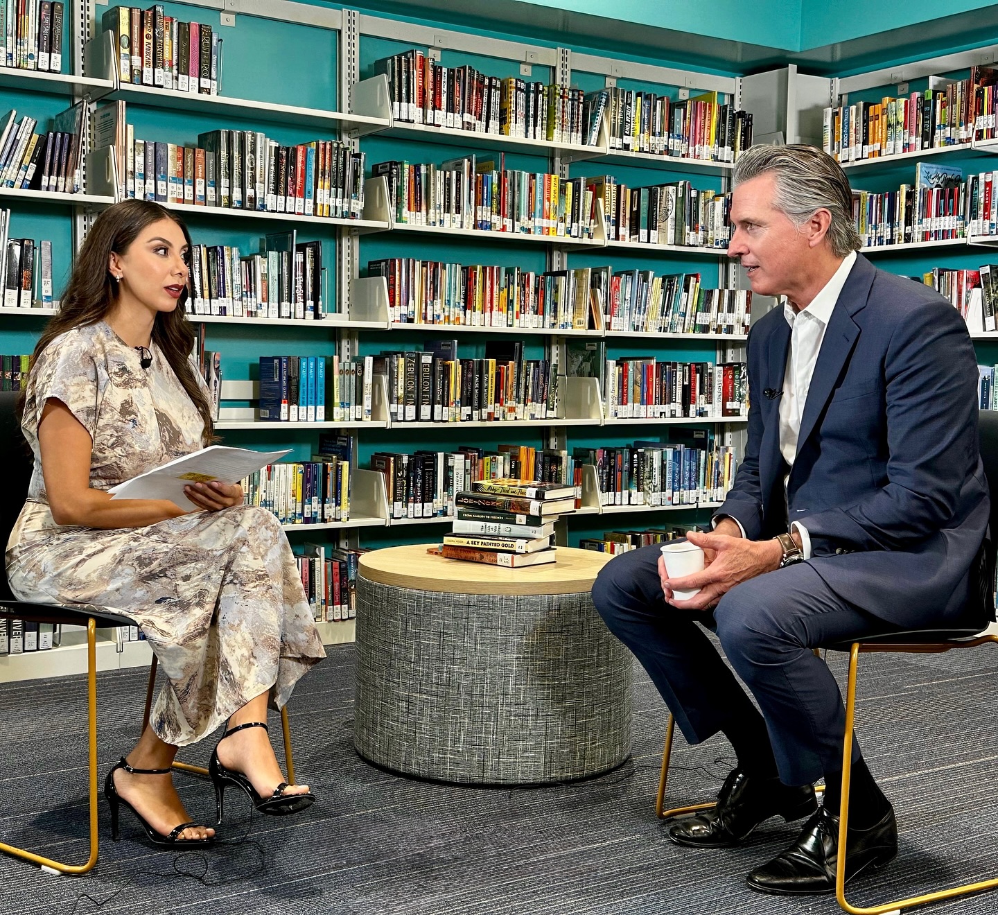 Stephanie Ochoa interviews Governor Gavin Newsom