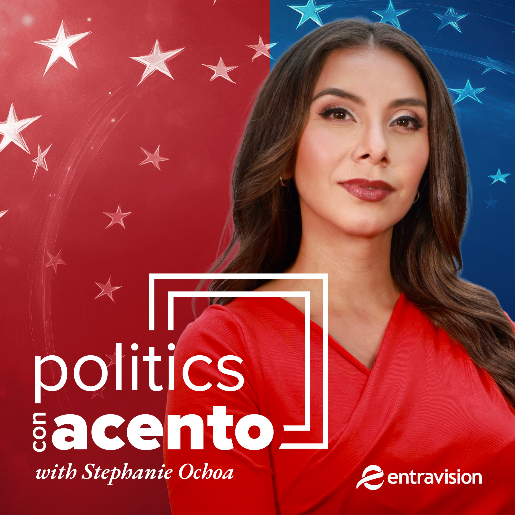 Politics Con Acento Logo